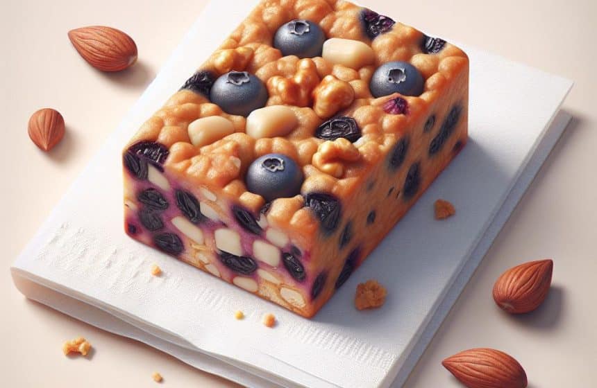 Barre de Fruits et Noix Saveur Blueberry Muffin