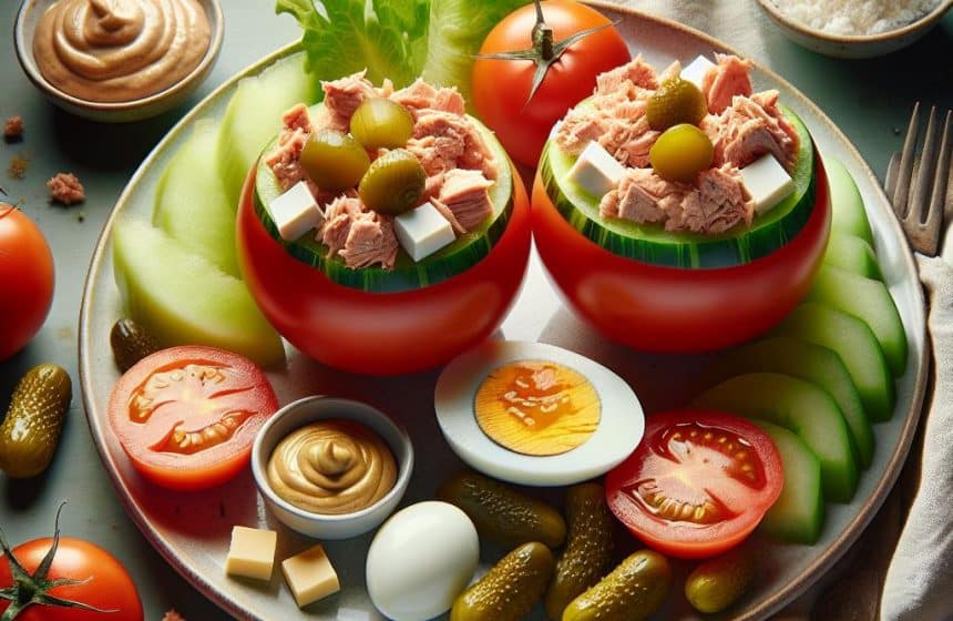 Tomates Farcies au Thon