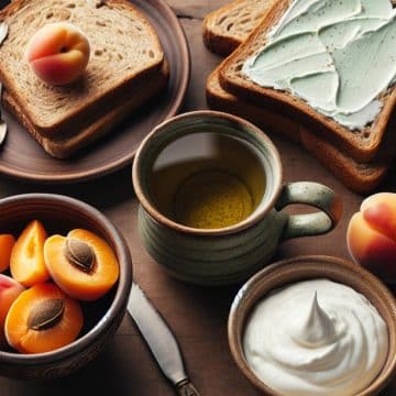 Petit-Déjeuner Équilibré au Thé Vert et Abricots