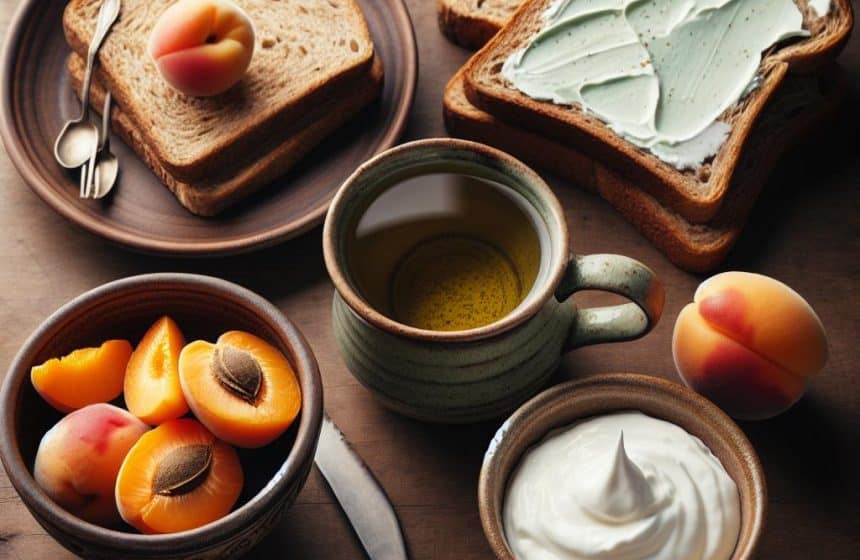 Petit-Déjeuner Équilibré au Thé Vert et Abricots