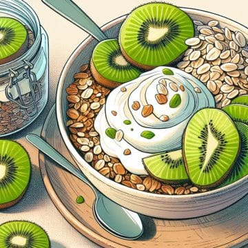 Petit Délice Matinal au Kiwi et Müesli