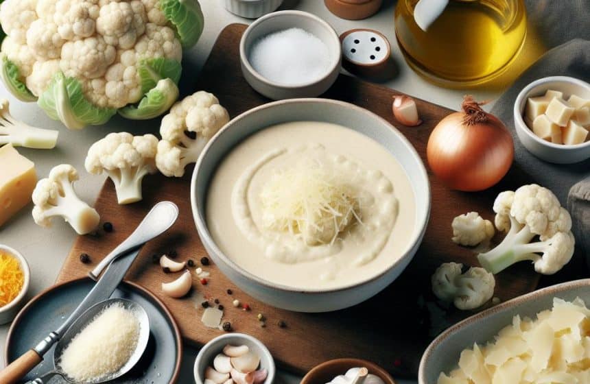 Velouté de chou-fleur crémeux