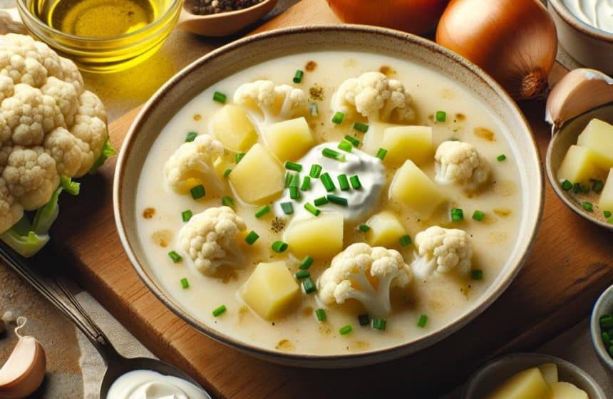 Velouté de chou-fleur maison
