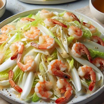 Salade Croquante d’Endives aux Crevettes