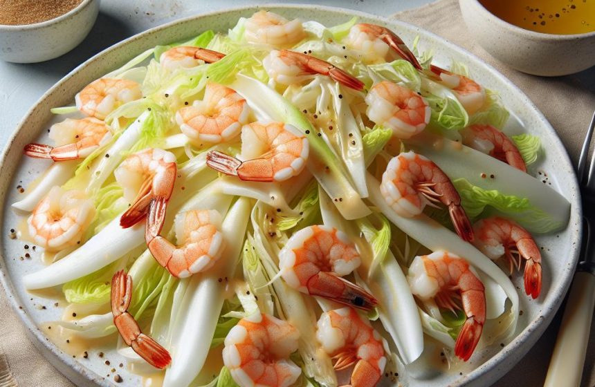 Salade Croquante d’Endives aux Crevettes