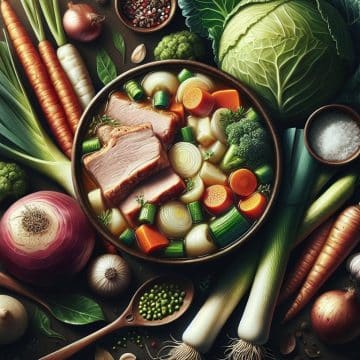 Potée Savoureuse aux Légumes et Porc