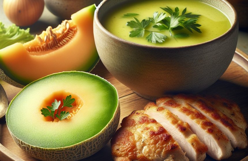 Délice Léger de Volaille et Soupe de Poireaux