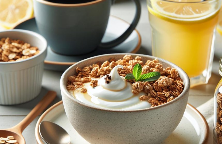 Énergie Matinale au Skyr et Granola