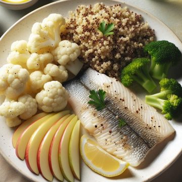 Délice de Quinoa au Merlan et Chou-Fleur