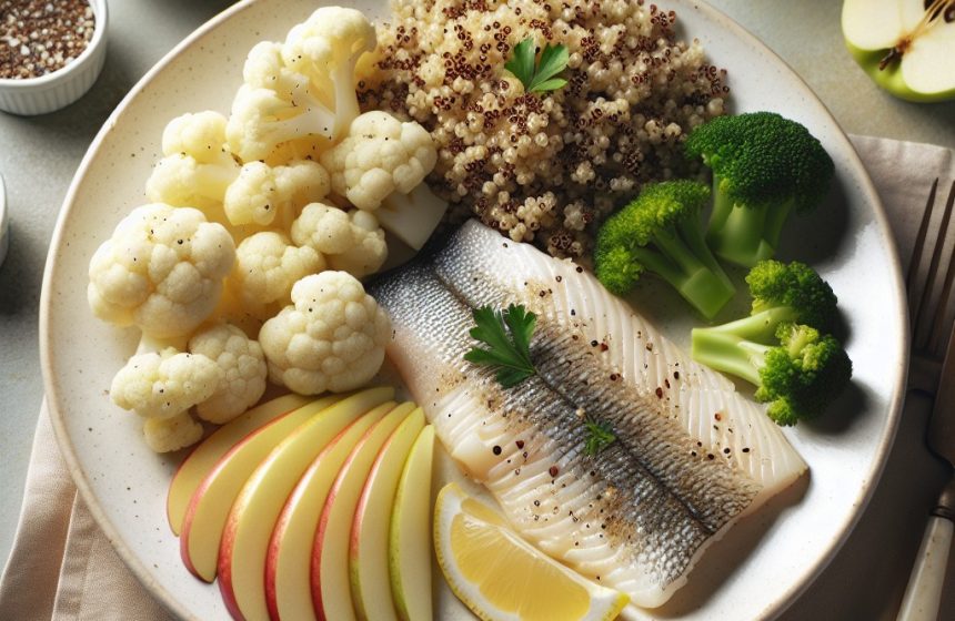 Délice de Quinoa au Merlan et Chou-Fleur