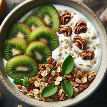 Délice Matinal Kiwi-Granola