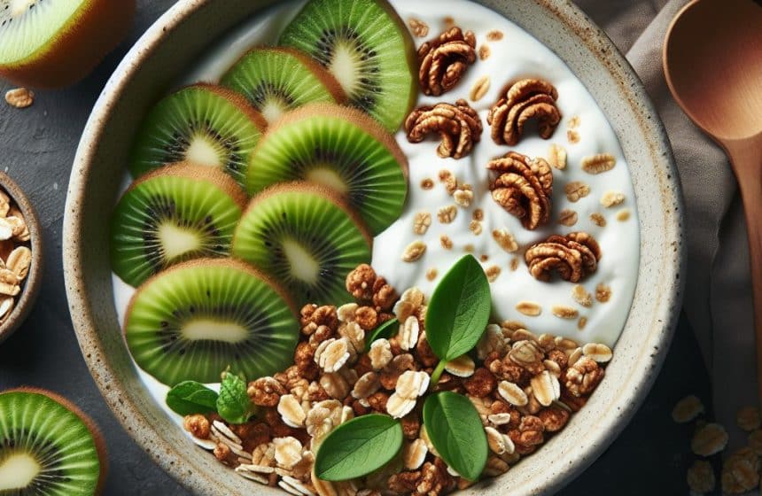 Délice Matinal Kiwi-Granola