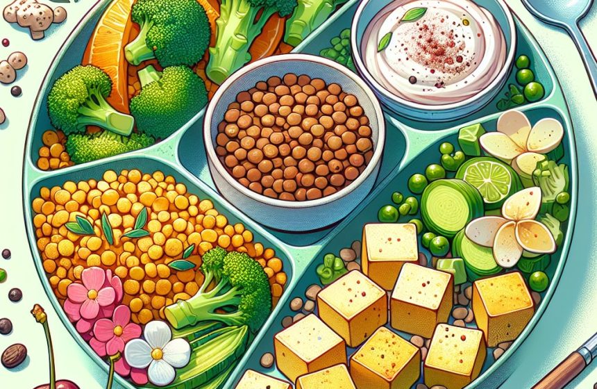 Délice Végétal aux Lentilles et Tofu