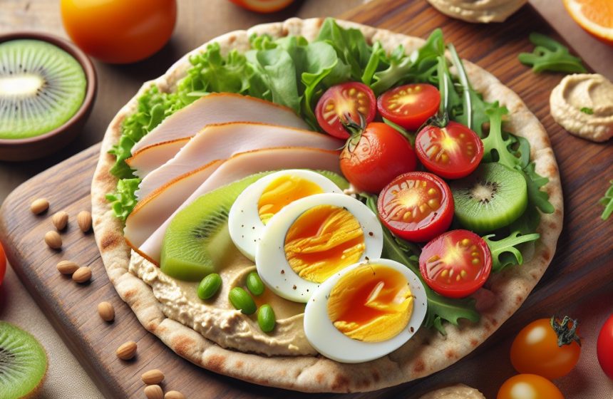 Pita Gourmande et Équilibrée
