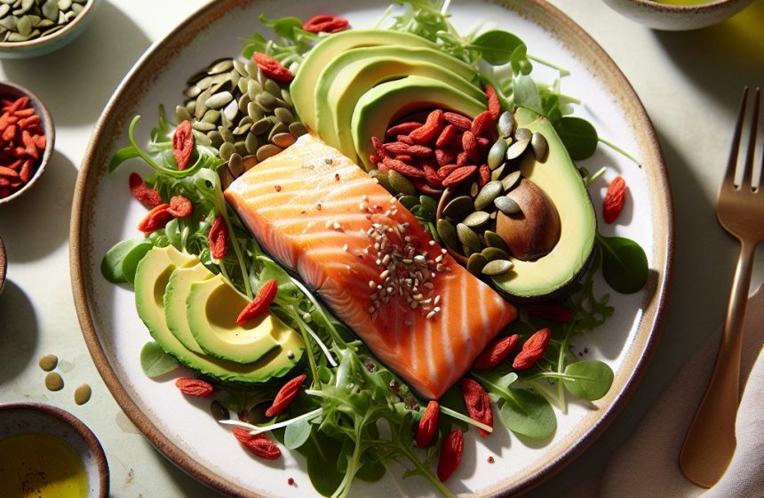 Saumon Vitalité avec Avocat et Baies de Goji