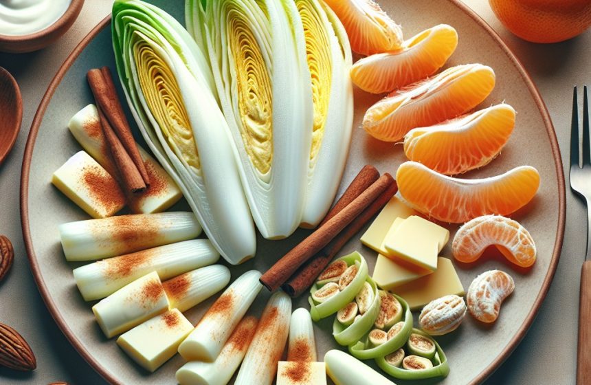 Délice d’Omelette aux Endives et Douceur de Clémentine