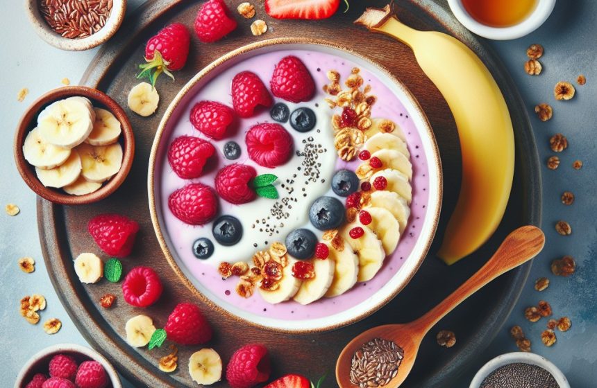 Délice de Skyr à la Framboise et Granola Croquant