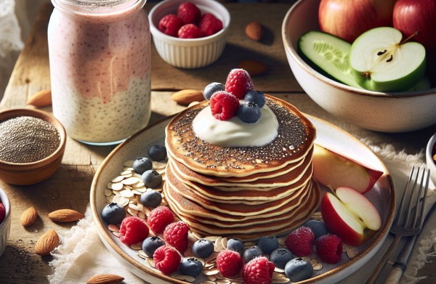 Crêpes Nutritives et Smoothie Revigorant