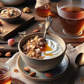 Délice Matinal au Skyr et Muesli Croquant