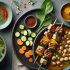 Délice de Soupe et Brochettes de Dinde