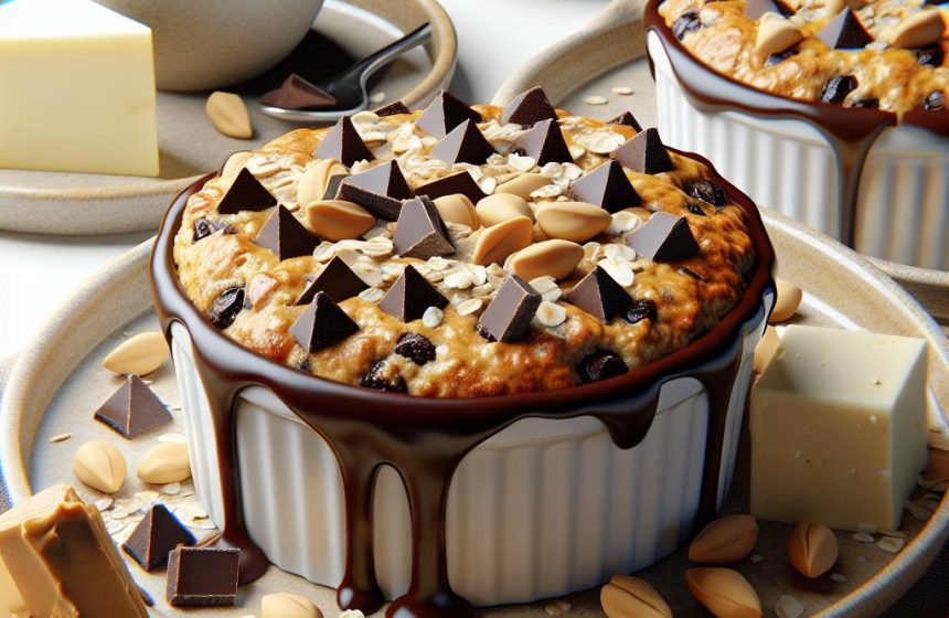 Délice d’Avoine et Chocolat aux Éclats de Cacahuètes
