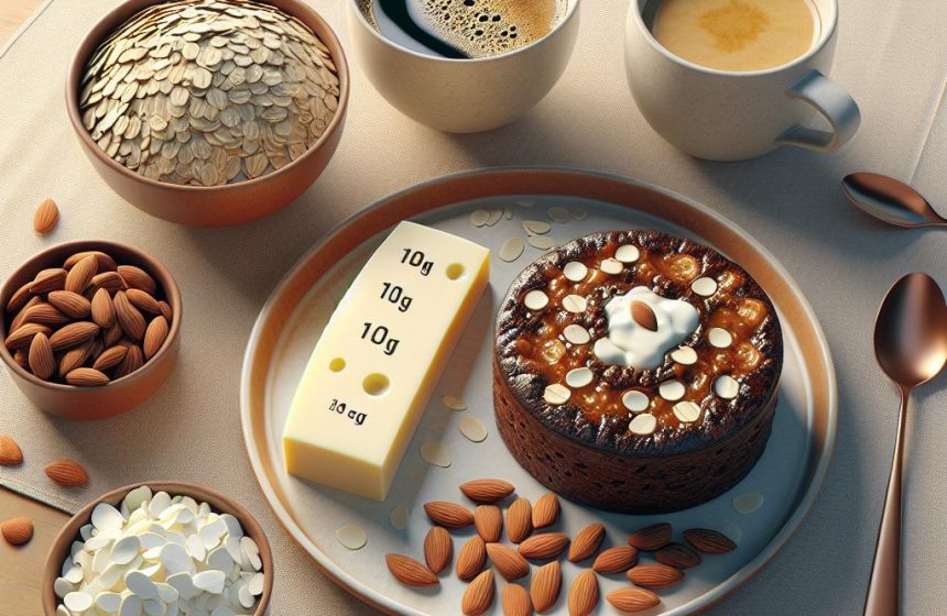 Délice Matinal au Gâteau d’Avoine et Chocolat