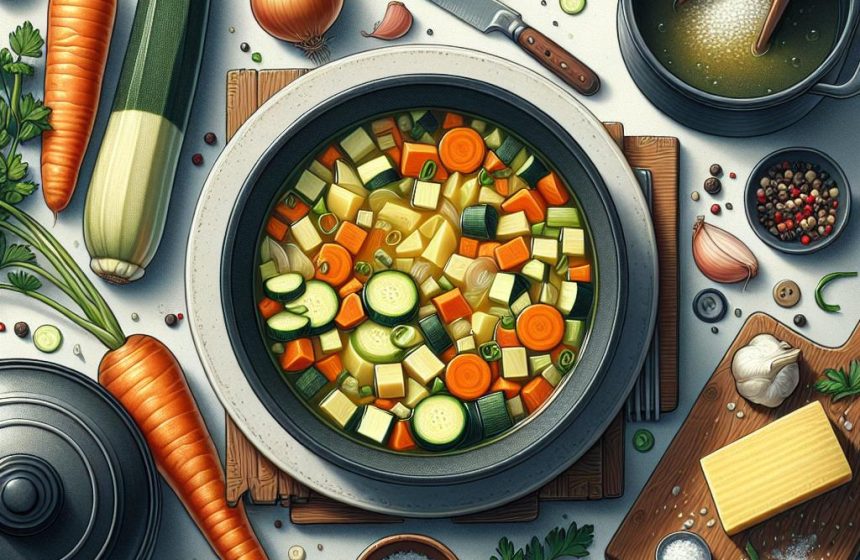 Potage de Légumes en Morceaux