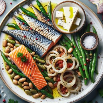 Délice Marin aux Haricots et Fromage Blanc