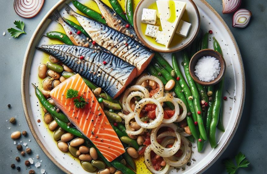 Délice Marin aux Haricots et Fromage Blanc