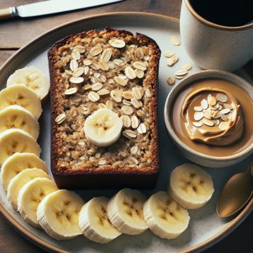 Banana Bread aux Flocons d’Avoine et Café Gourmand
