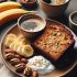 Banana Bread à l’Avoine et Café Réconfortant