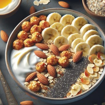 Bouchées Énergétiques à l’Avoine, Amandes et Noix de Coco