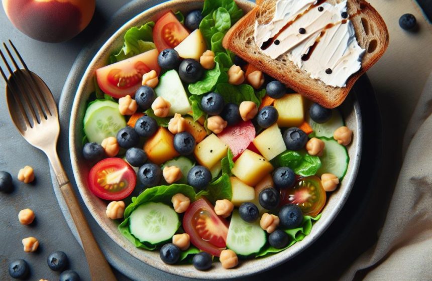 Salade Végétarienne Gourmande et Équilibrée