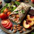 Wrap Gourmand à la Rillette de Poisson et Nectarine