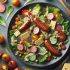 Salade Gourmande aux Pois Chiches et Crottin
