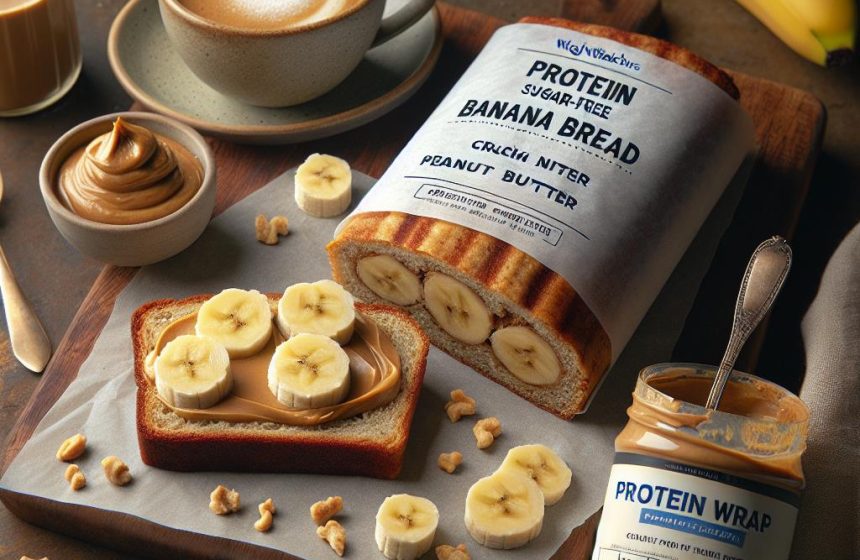 Wrap Protéiné au Banana Bread et Beurre de Cacahuète
