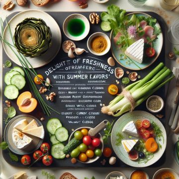 Délice de Fraîcheur aux Saveurs Estivales