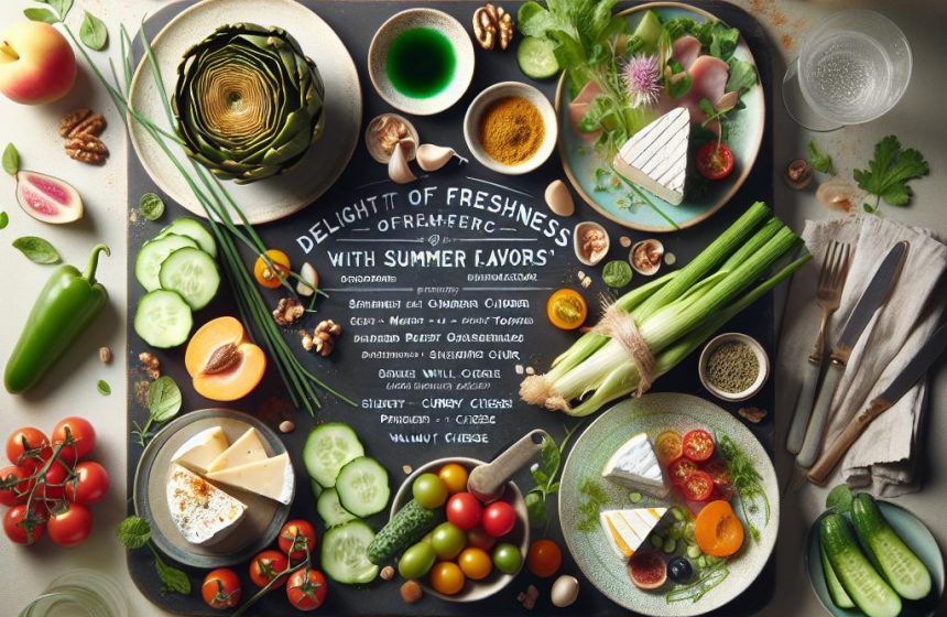 Délice de Fraîcheur aux Saveurs Estivales