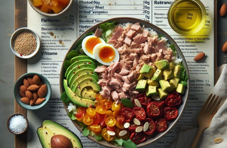 Salade Énergisante au Thon et Avocat