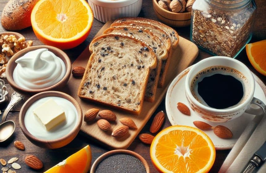 Énergie Matinale aux Grains et Agrumes