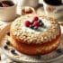 Gâteau Maison aux Flocons d’Avoine et Fromage Blanc