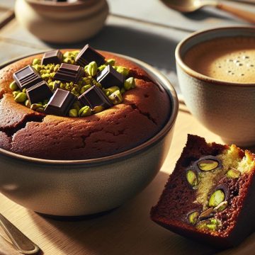 Bowl Cake Gourmand au Chocolat et Pistache
