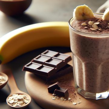 Smoothie Énergisant Banane-Chocolat