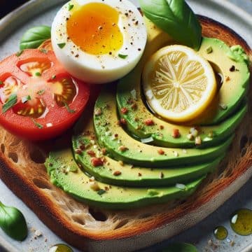 Avocado Toast Gourmand avec Tomate et Œuf Mollet