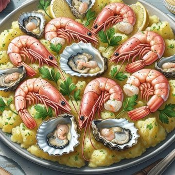 Délice Marin aux Pommes de Terre Écrasées