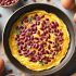 Omelette aux Haricots Rouges et Laitue Croquante
