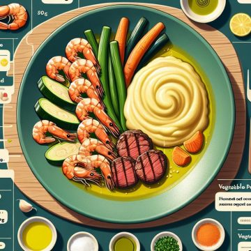 Délice Terre et Mer aux Légumes Fondants