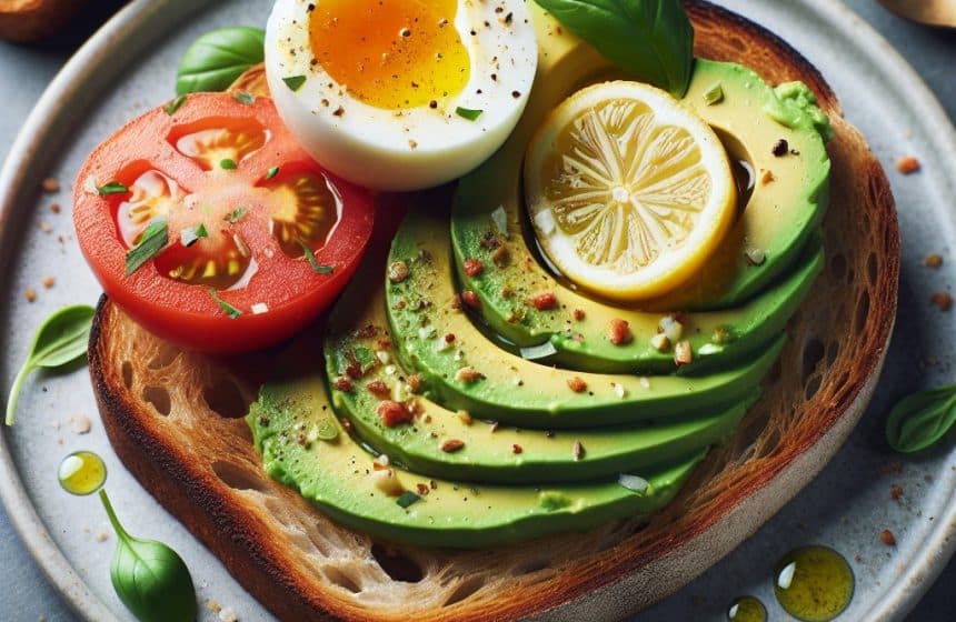 Avocado Toast Gourmand avec Tomate et Œuf Mollet