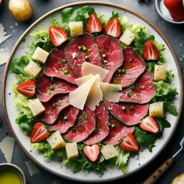 Carpaccio de Bœuf Gourmand et Équilibré
