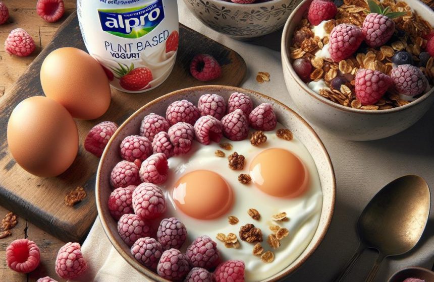 Délice Matinal aux Framboises et Granola
